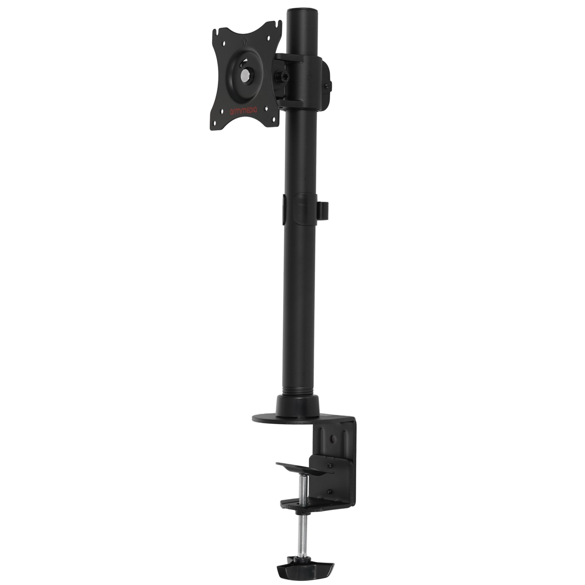 Кронштейн для мониторов Arm Media LCD-T41 черный 15"-32" макс.10кг настольный поворот и наклон верт.