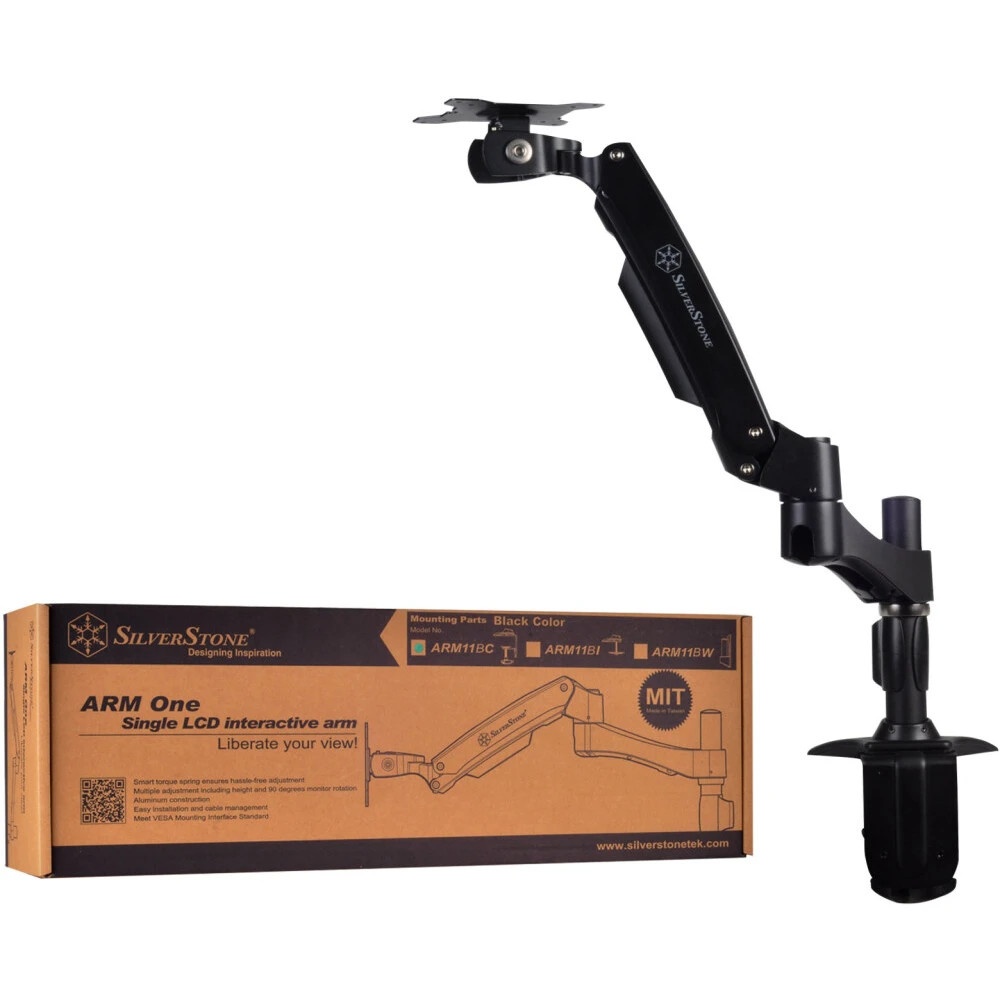 Подставка настольная Silverstone SST-ARM11BC (G56ARM11BC00010)