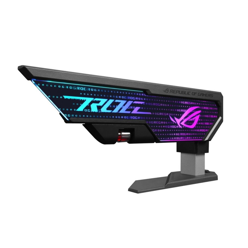 Аксессуары Держатель для видеокарты ASUS XH01/GRY/ARGB/VGA HOLDER  XH01 ROG HERCULX GRAPHICS CARD HO