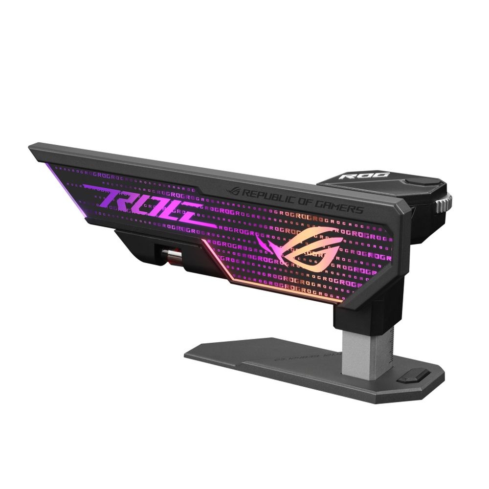 Аксессуары Держатель для видеокарты ASUS XH01/GRY/ARGB/VGA HOLDER  XH01 ROG HERCULX GRAPHICS CARD HO