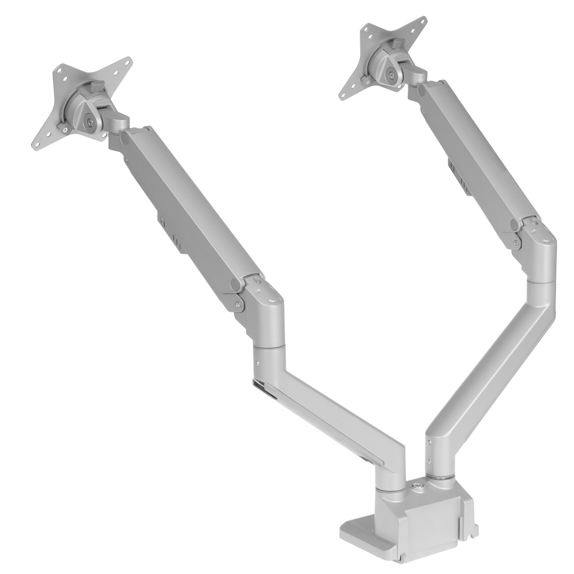 Кронштейн Arm media LCD-T36 silver, 4 шт/уп. Кр. алюм. настол. для 2-х мон. 15"-34", max 2х9 кг, нак