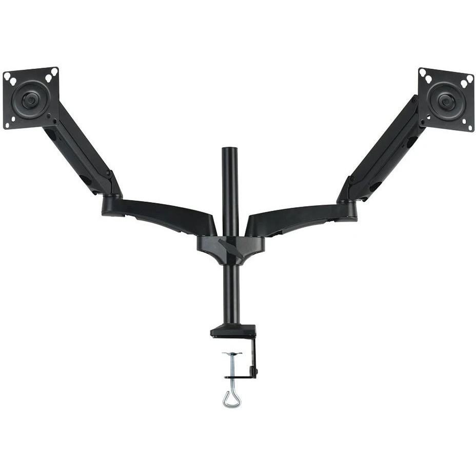 Кронштейн для мониторов ЖК Kromax OFFICE-12 черный 15"-32" макс.12кг настольный поворот и наклон