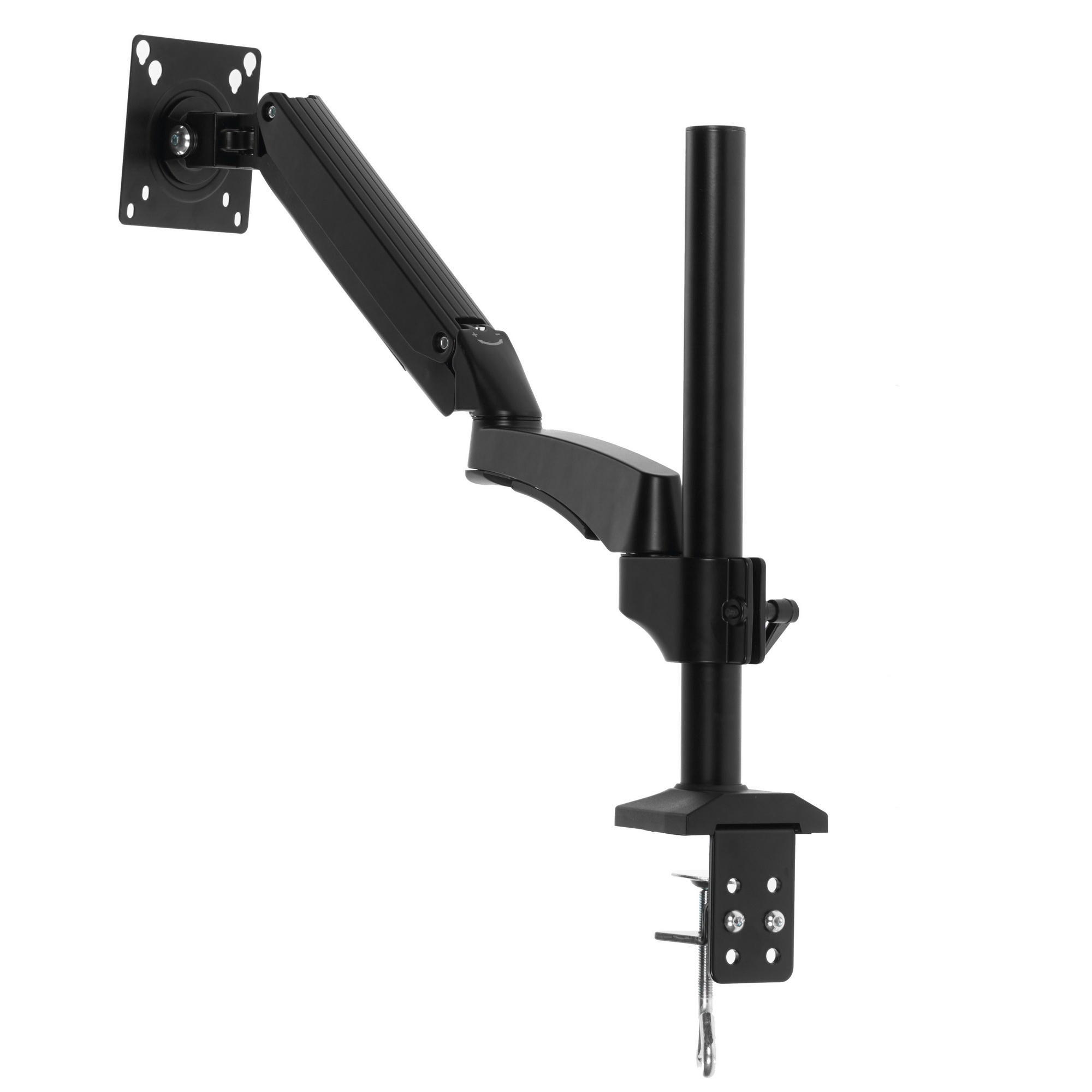 Кронштейн для мониторов ЖК Kromax OFFICE-11 черный 15"-32" макс.10кг настольный поворот и наклон