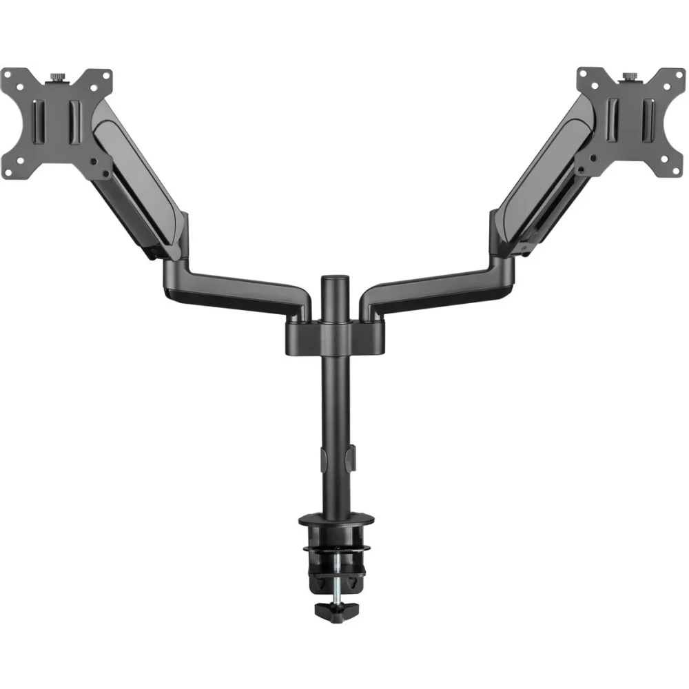 Кронштейн для мониторов ЖК Digma D-MM202D черный 17"-32" макс.9кг крепление к столешнице поворот и н