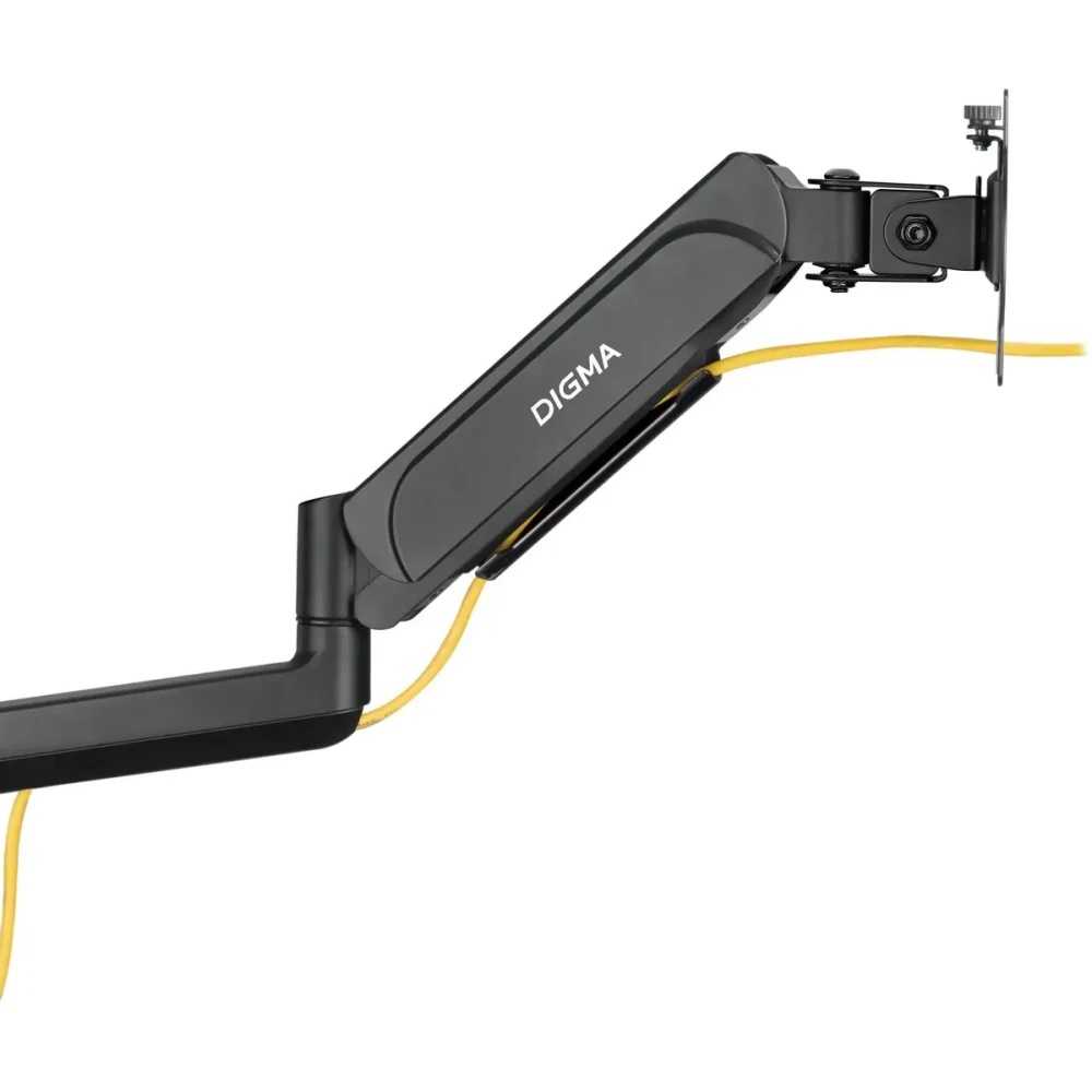 Кронштейн для мониторов ЖК Digma D-MM202D черный 17"-32" макс.9кг крепление к столешнице поворот и н