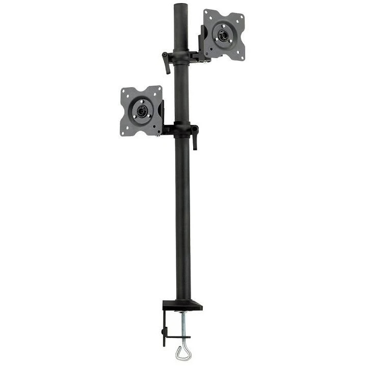 Настольное наклонно-поворотное крепление Kromax OFFICE-5, для 2-х LCD мониторов 13"-32", 5 ст. свобо