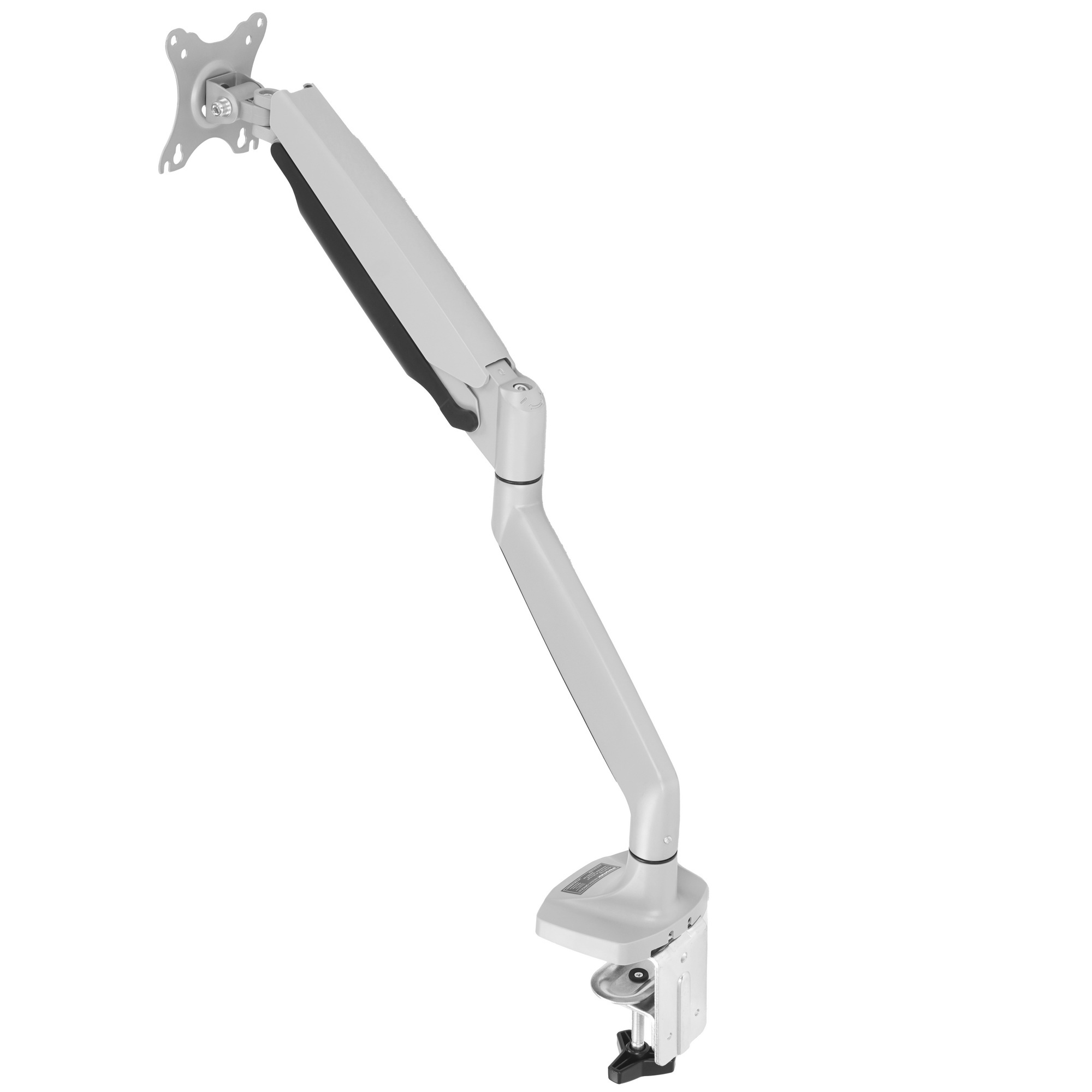 Кронштейн Kromax OFFICE-21 silver, 6 шт/уп. Кр. алюм. настол. для мон. 17"-45", max 15 кг, 6 ст св.,