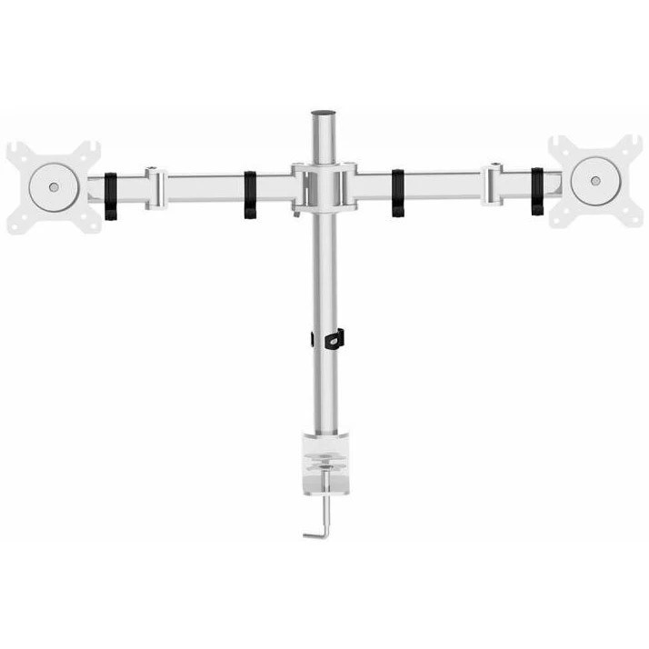 Кронштейн для мониторов Cactus CS-VM-D29-AL серебристый 13"-27" макс.8кг настольный поворот и наклон