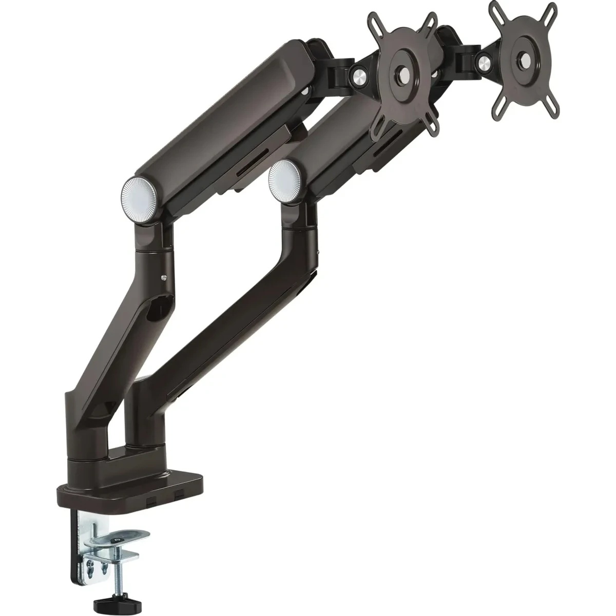 Кронштейн для мониторов Ultramounts UM733BR черный/коричневый 17"-32" макс.8кг крепление к столешниц