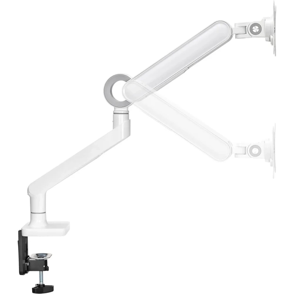 Кронштейн для мониторов Ultramounts UM719W белый 17"-35" макс.10.5кг крепление к столешнице поворот