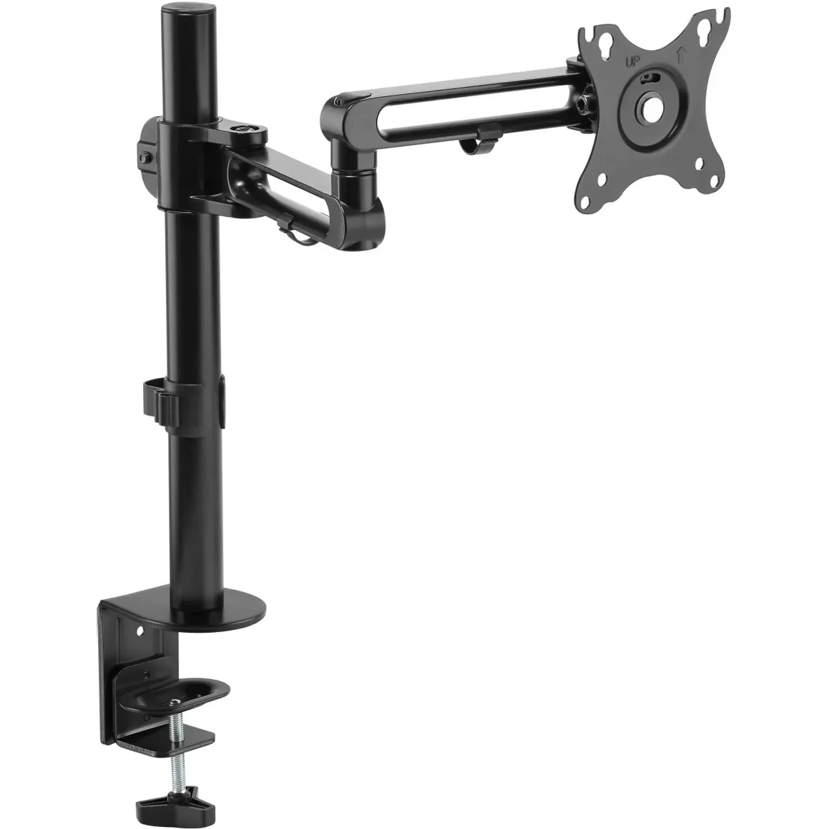 Кронштейн для мониторов Ultramounts UM736 черный 17"-32" макс. 8кг крепление к столешнице поворот и