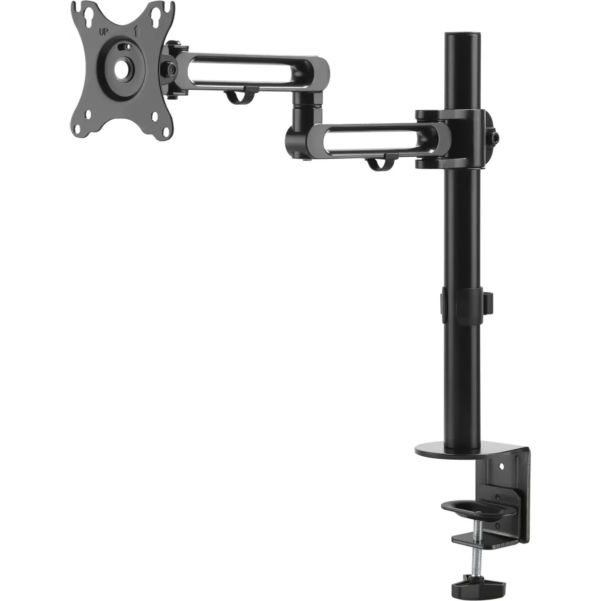 Кронштейн для мониторов Ultramounts UM736 черный 17"-32" макс. 8кг крепление к столешнице поворот и