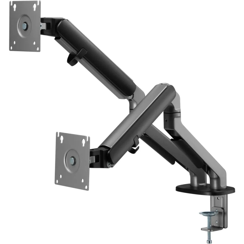 Кронштейн для мониторов Ultramounts UM735BL черный/серый 17"-27" макс.7кг крепление к столешнице пов
