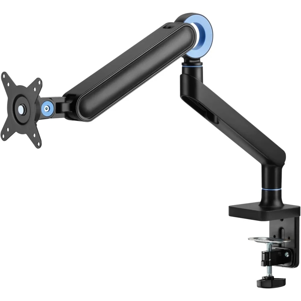 Кронштейн для мониторов Ultramounts UM719B черный 17"-35" макс.10.5кг крепление к столешнице поворот