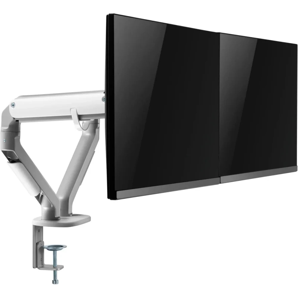 Кронштейн для мониторов Ultramounts UM735SIL серый/серебристый 17"-27" макс.7кг крепление к столешни