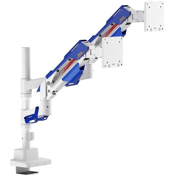 Кронштейн для мониторов Ultramounts UM744WB белый/синий 24"-57" макс.27кг крепление к столешнице пов