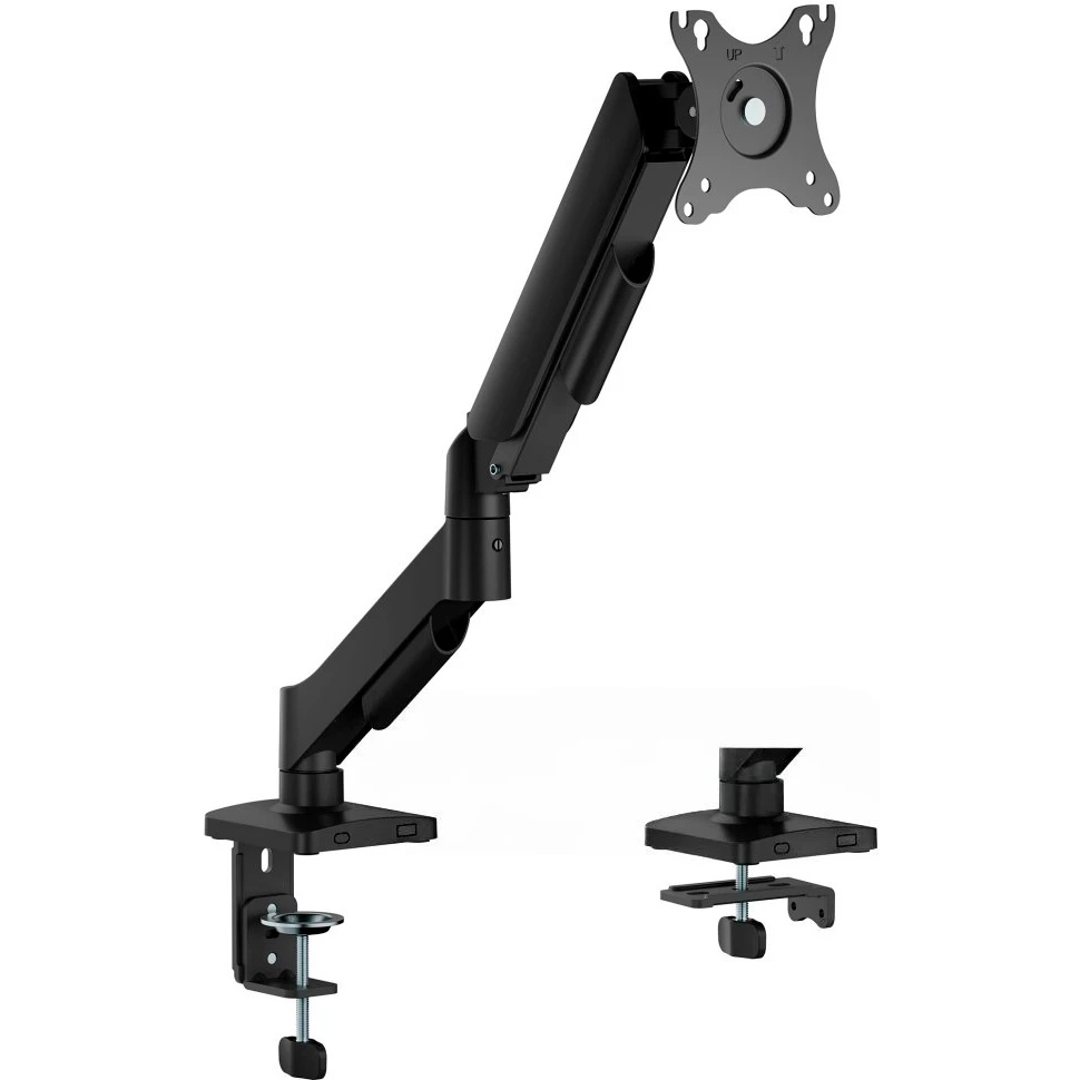 Кронштейн для мониторов Ultramounts UM739 черный 17"-32" макс.9кг крепление к столешнице поворот и н