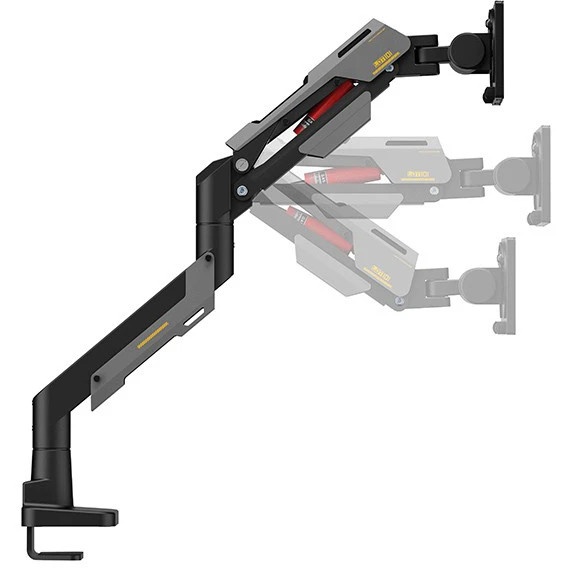Кронштейн для мониторов Ultramounts UM743BG черный/серый 24"-57" макс.30кг крепление к столешнице по