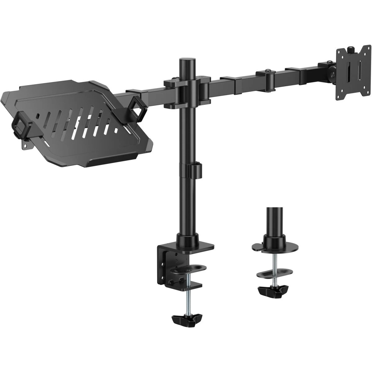 Кронштейн для монитора/ноутбука Cactus CS-VM-LH24-BL черный 17"-35" макс.20кг настольный поворот и н