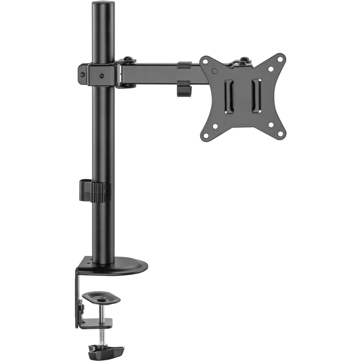 Кронштейн для мониторов Cactus CS-VM-D32-BK черный 17"-32" макс.9кг настольный поворот и наклон
