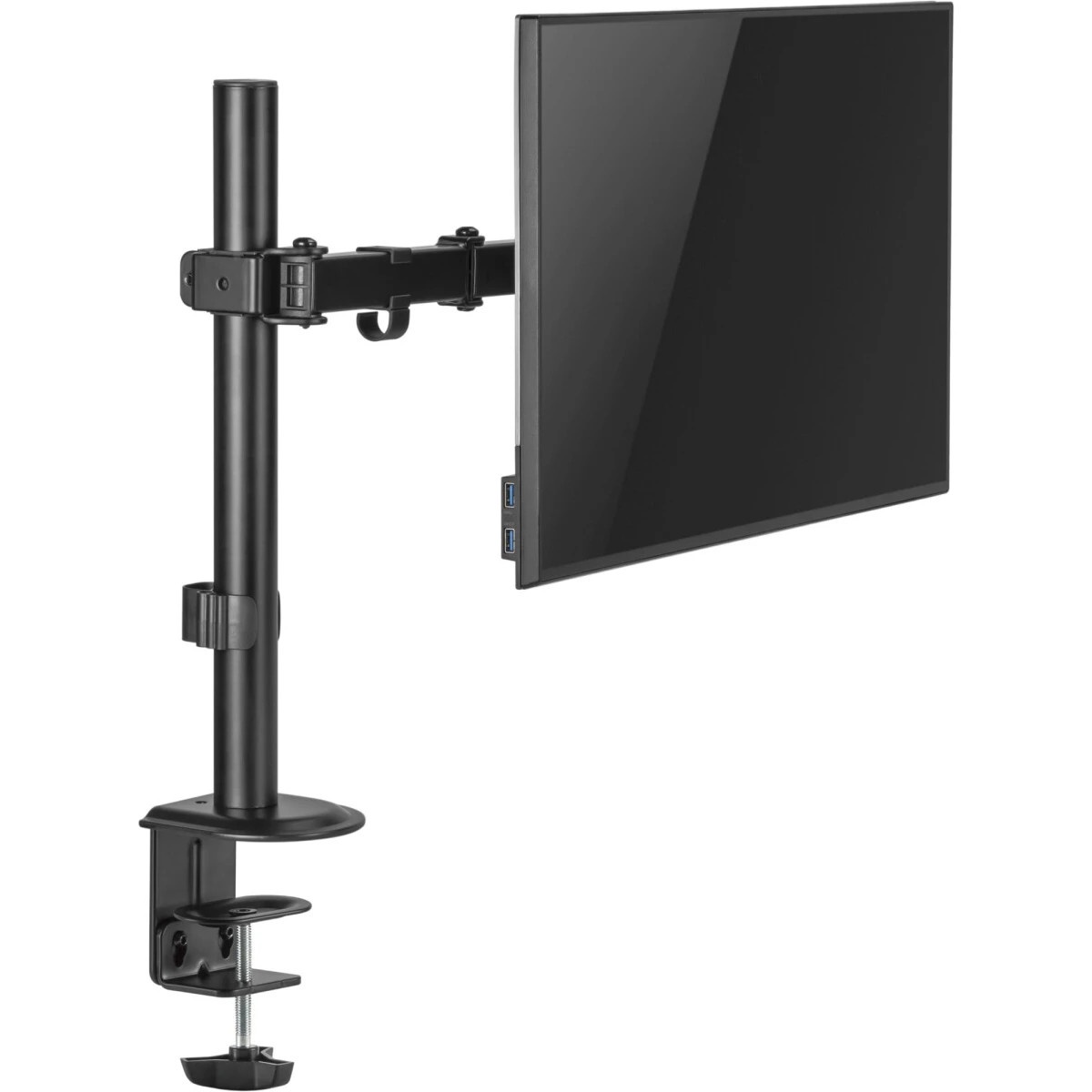 Кронштейн для мониторов Cactus CS-VM-D32-BK черный 17"-32" макс.9кг настольный поворот и наклон
