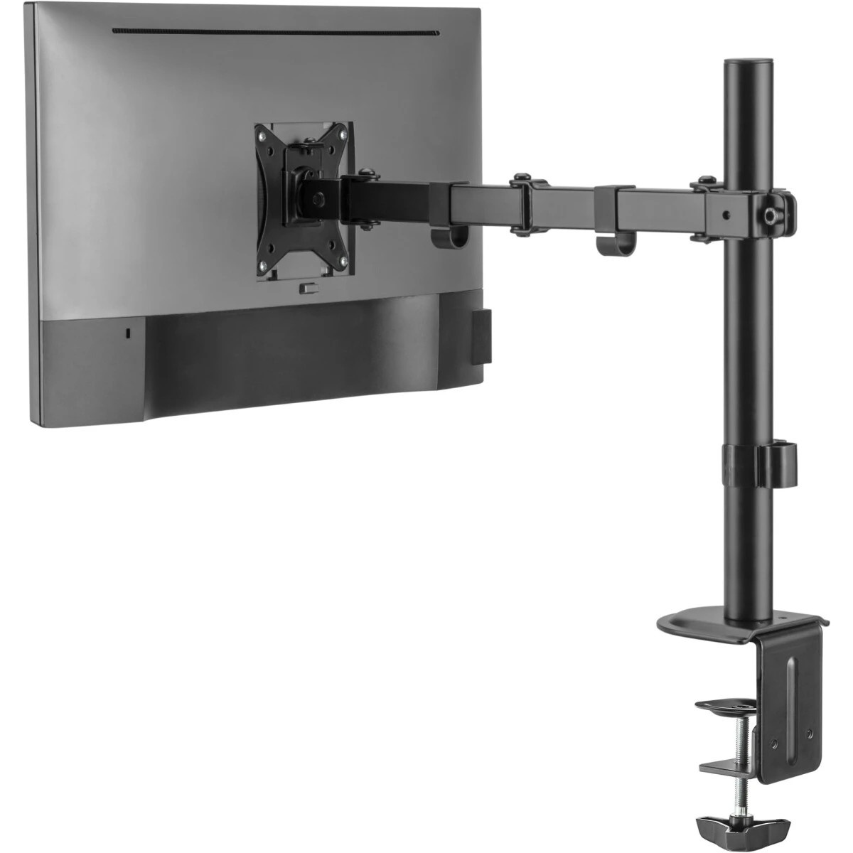 Кронштейн для мониторов Cactus CS-VM-D32-BK черный 17"-32" макс.9кг настольный поворот и наклон