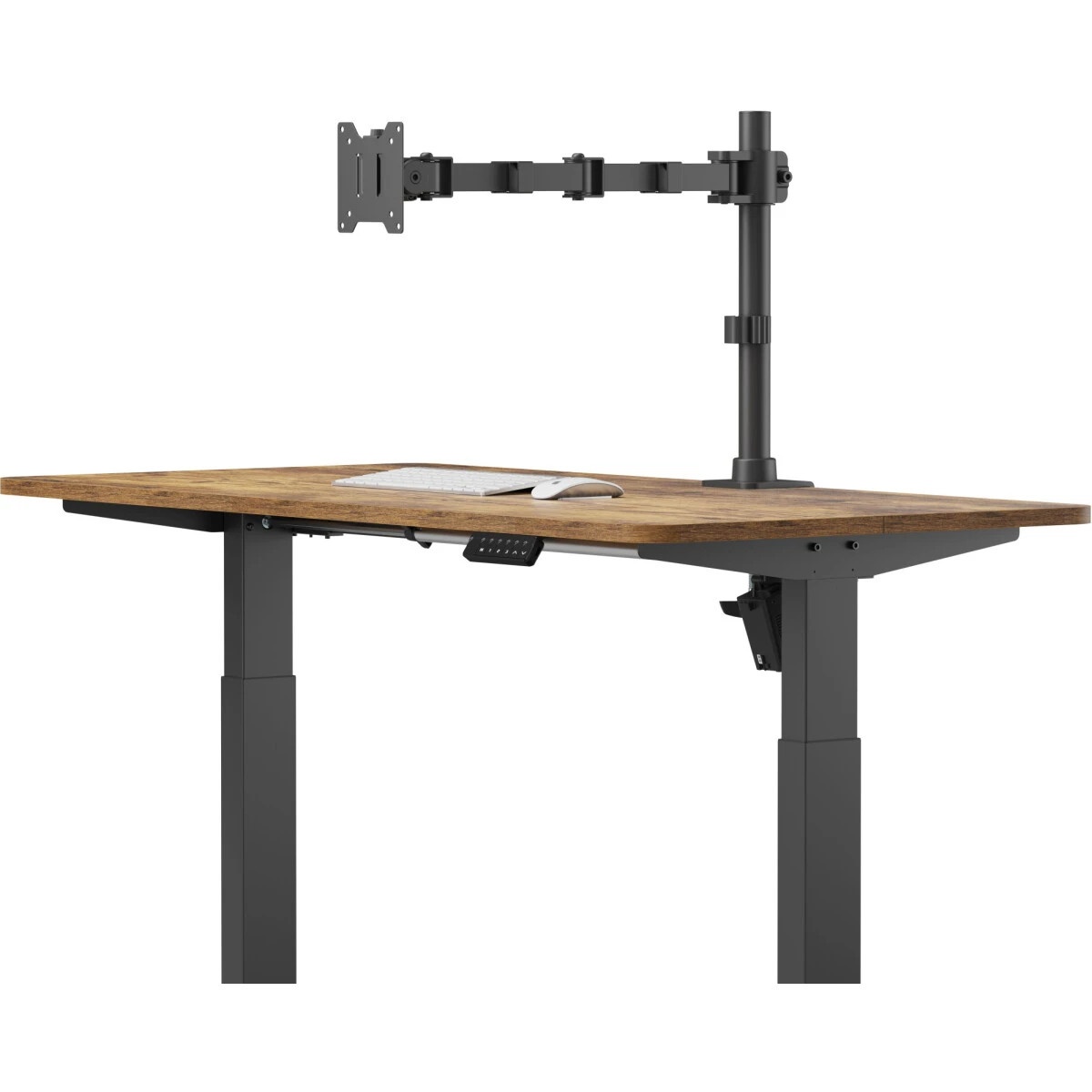 Кронштейн для мониторов Cactus CS-VM-D49-BK черный 17"-49" макс.20кг настольный поворот и наклон
