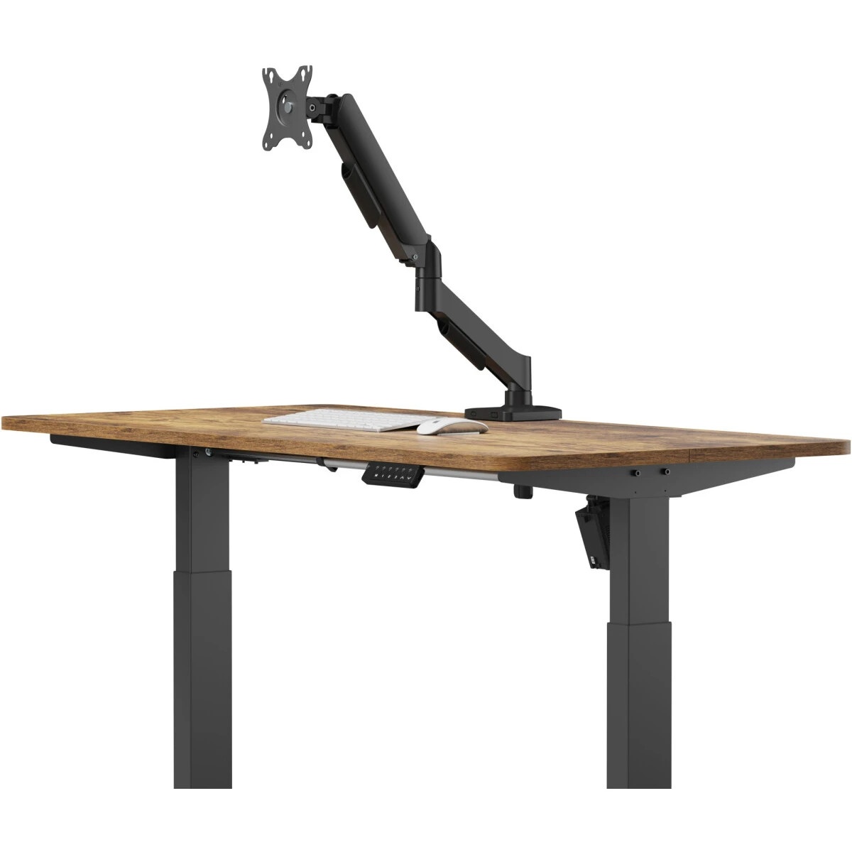 Кронштейн для мониторов Cactus CS-VM-MD-70-BK черный/белый 17"-32" макс.9кг настольный поворот и нак