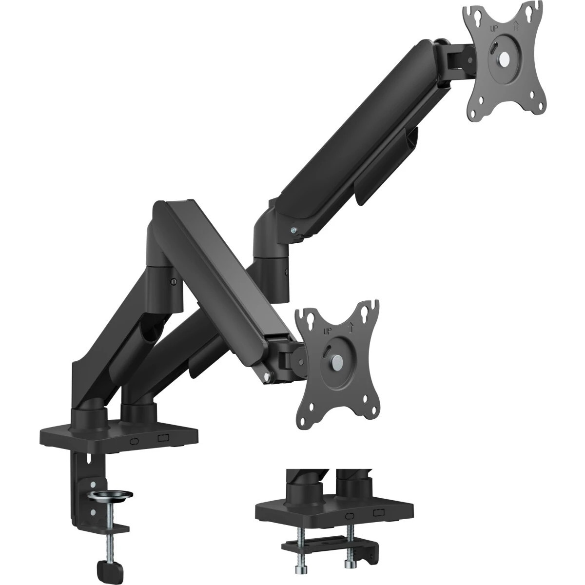 Кронштейн для мониторов Cactus CS-VM-MD-72-BK черный/белый 17"-32" макс.9кг настольный поворот и нак