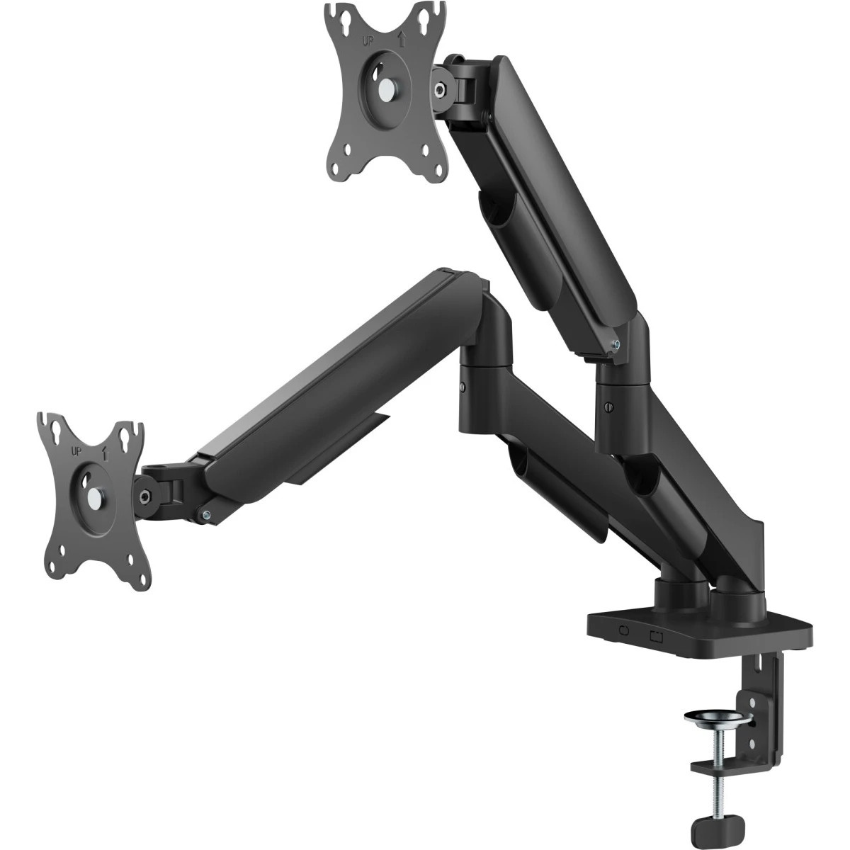 Кронштейн для мониторов Cactus CS-VM-MG-82-BK черный/белый 17"-32" макс.9кг настольный поворот и нак