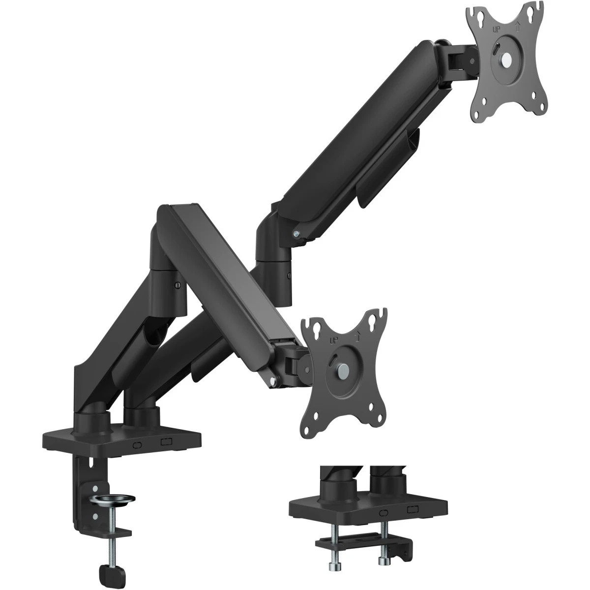 Кронштейн для мониторов Cactus CS-VM-MG-82-BK черный/белый 17"-32" макс.9кг настольный поворот и нак