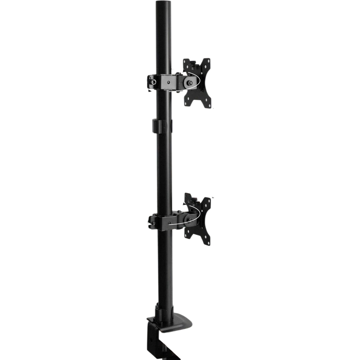 Кронштейн для двух мониторов 13"-32" настольный ExeGate EDM2-3210-01 (VESA 75x75, 100x100, макc.нагр