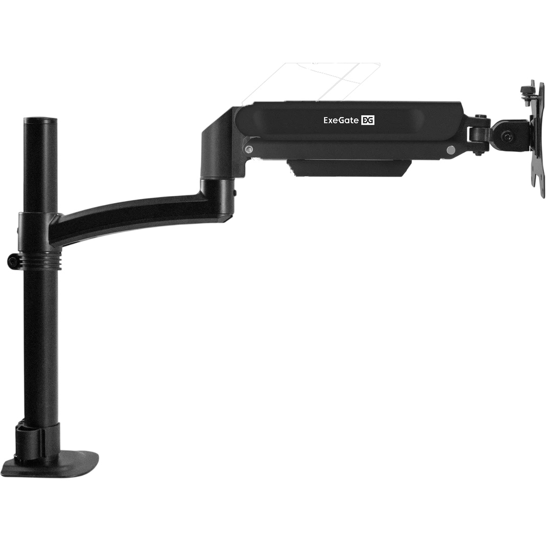 Кронштейн для монитора 13"-34" настольный ExeGate EDM1-3410-02G (газовая пружина, VESA 75x75, 100x10