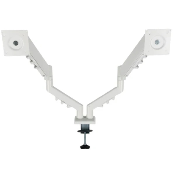 Кронштейн для монитора Filum FL-DMG003DW белый, два монитора, VESA: 75/100, 10-32 дюйма, до 10 кг