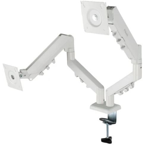 Кронштейн для монитора Filum FL-DMG003DW белый, два монитора, VESA: 75/100, 10-32 дюйма, до 10 кг