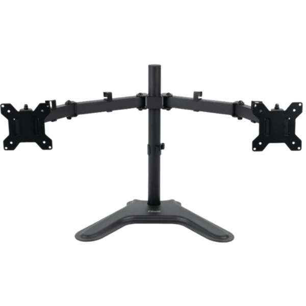 Кронштейн для монитора Filum FL-DMT002DB черный, подставка на стол, два монитора, VESA: 75/100, 10-3