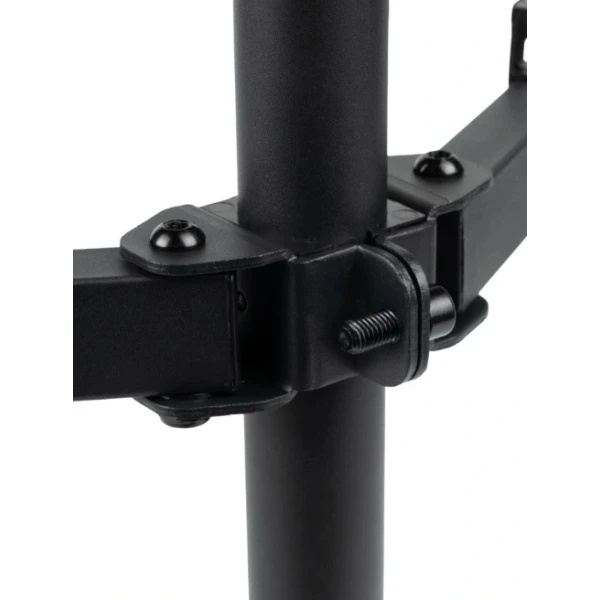 Кронштейн для монитора Filum FL-DMT002DB черный, подставка на стол, два монитора, VESA: 75/100, 10-3