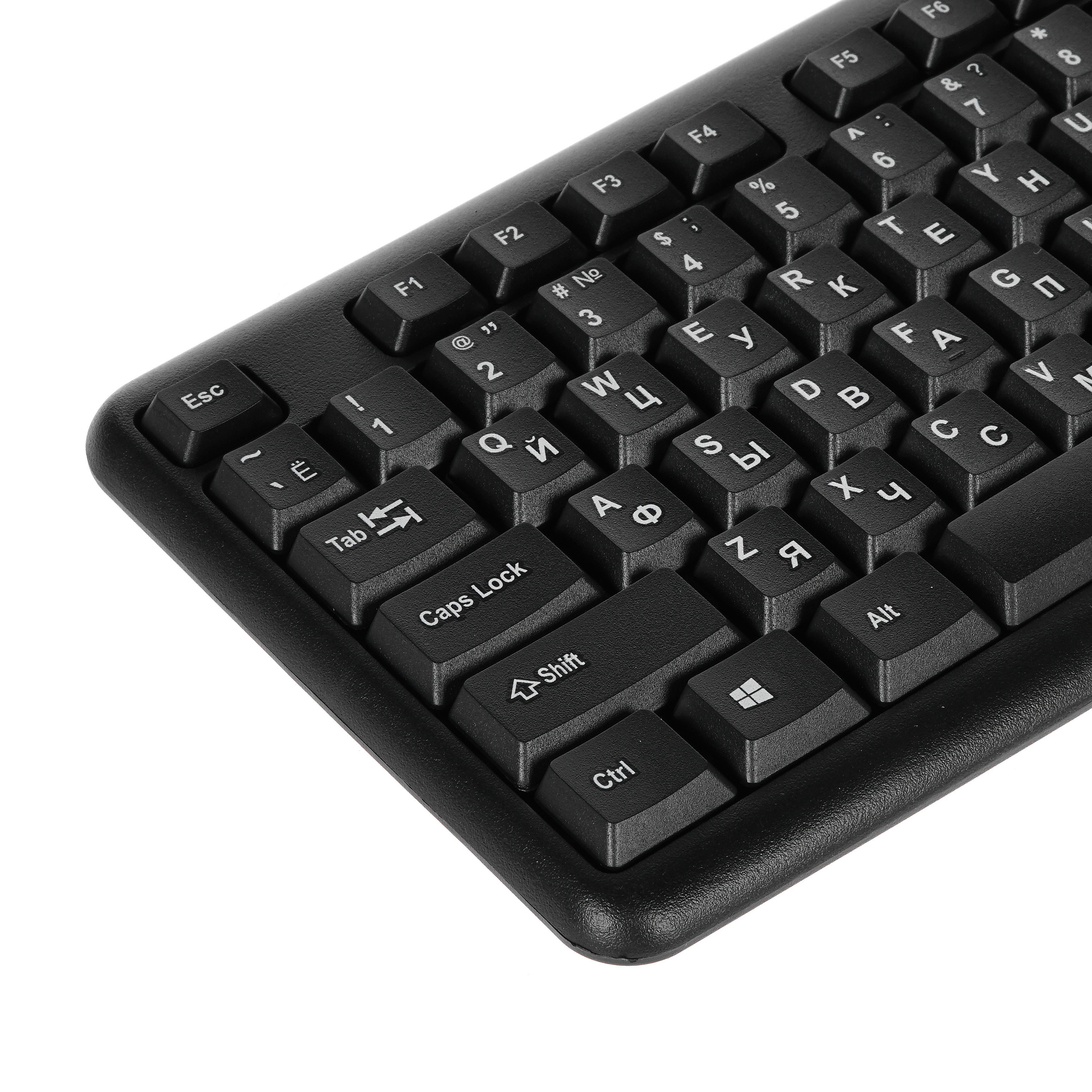 Клавиатура Oklick 180V2 проводная, USB, черный