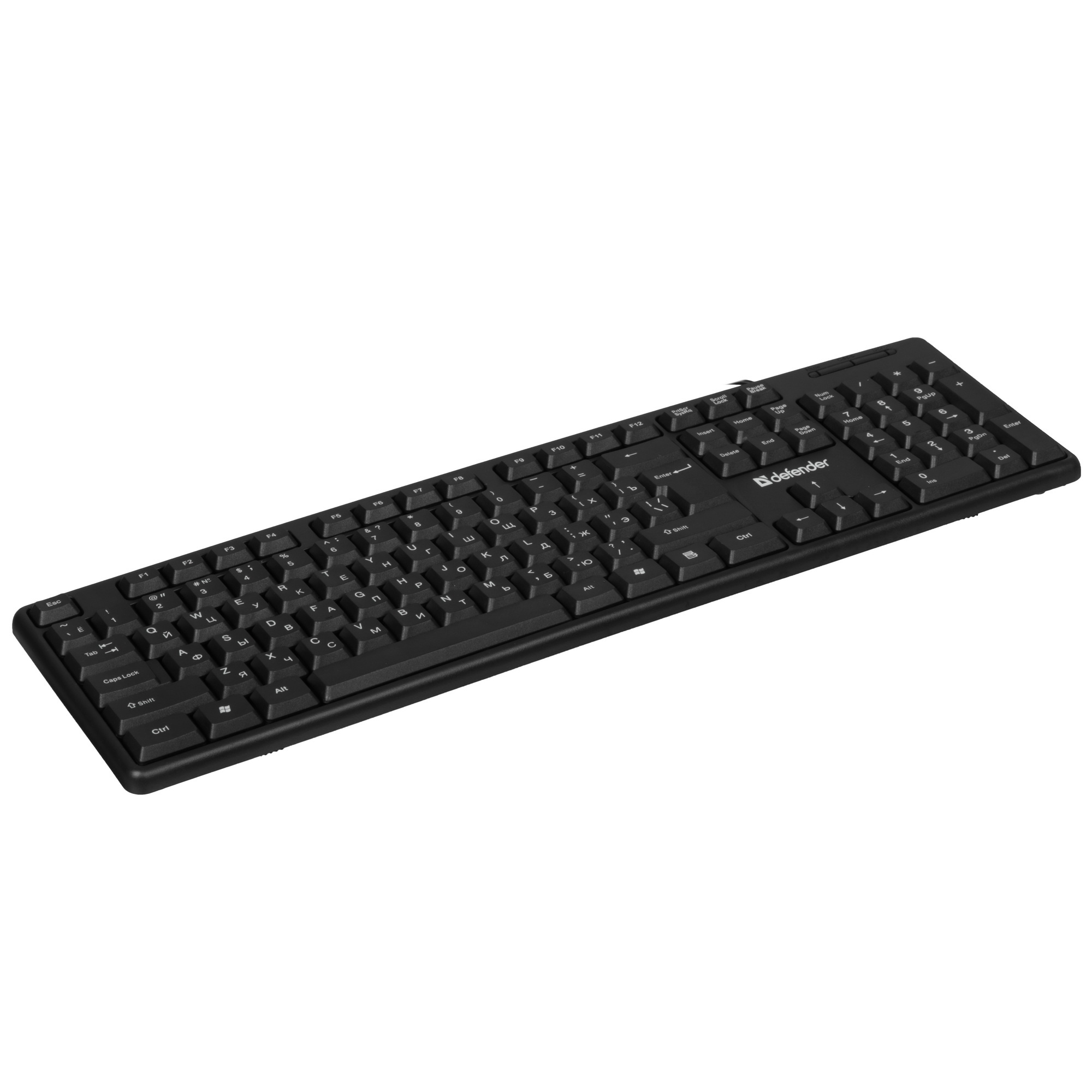 Клавиатура Defender Element HB-520 проводная, USB, черный