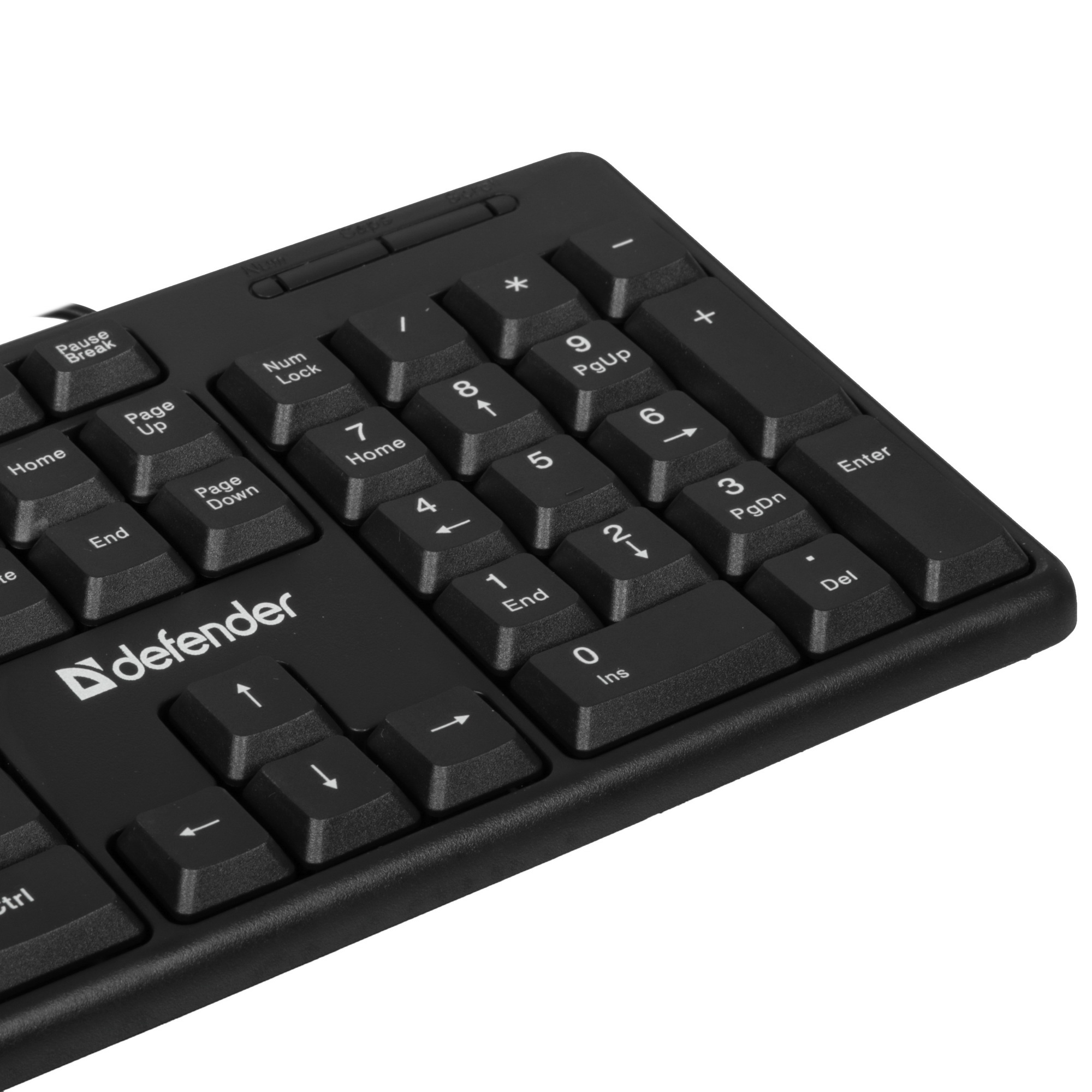 Клавиатура Defender Element HB-520 проводная, USB, черный