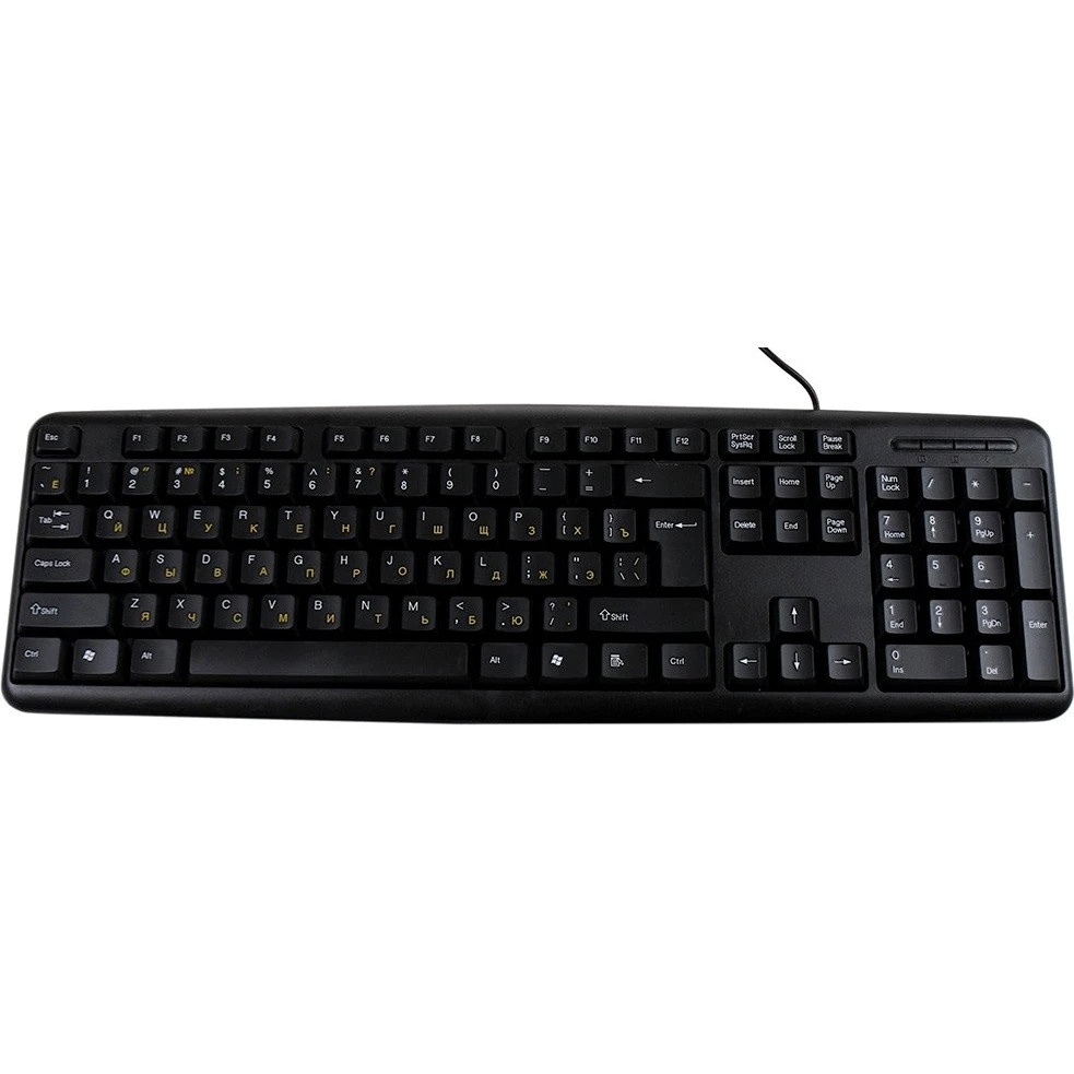 Клавиатура ExeGate LY-331L5 (EX286178RUS) проводная, USB, черный