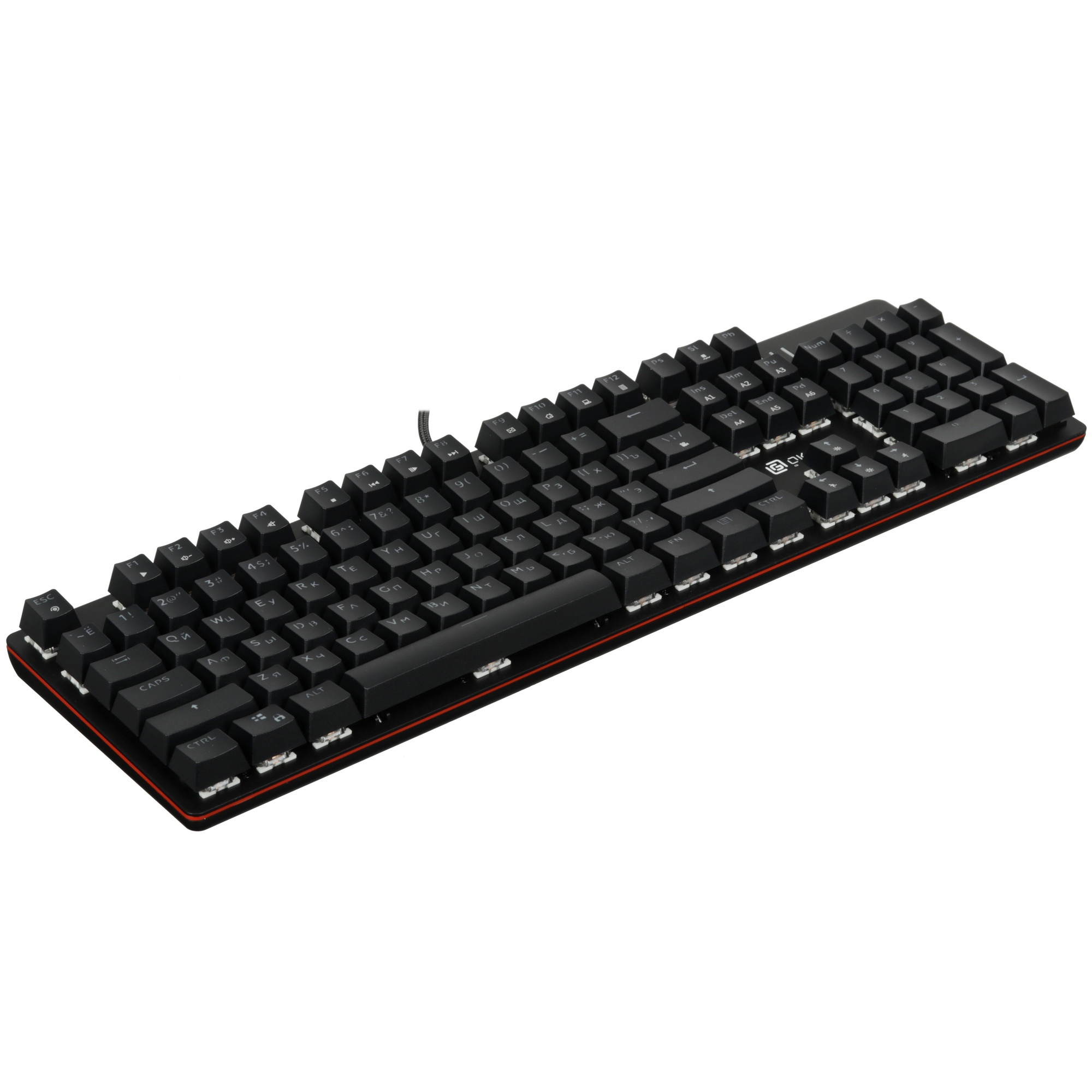 Клавиатура Oklick 990 G2 (1875240) проводная, USB, черный