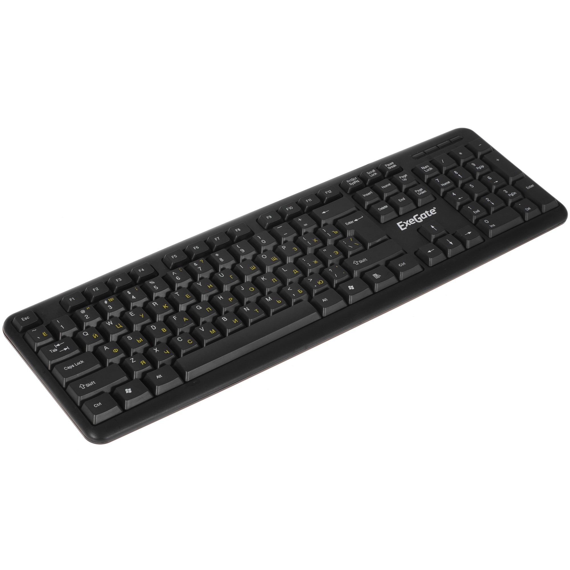 Клавиатура ExeGate LY-331 (EX279937RUS) проводная, USB, черный