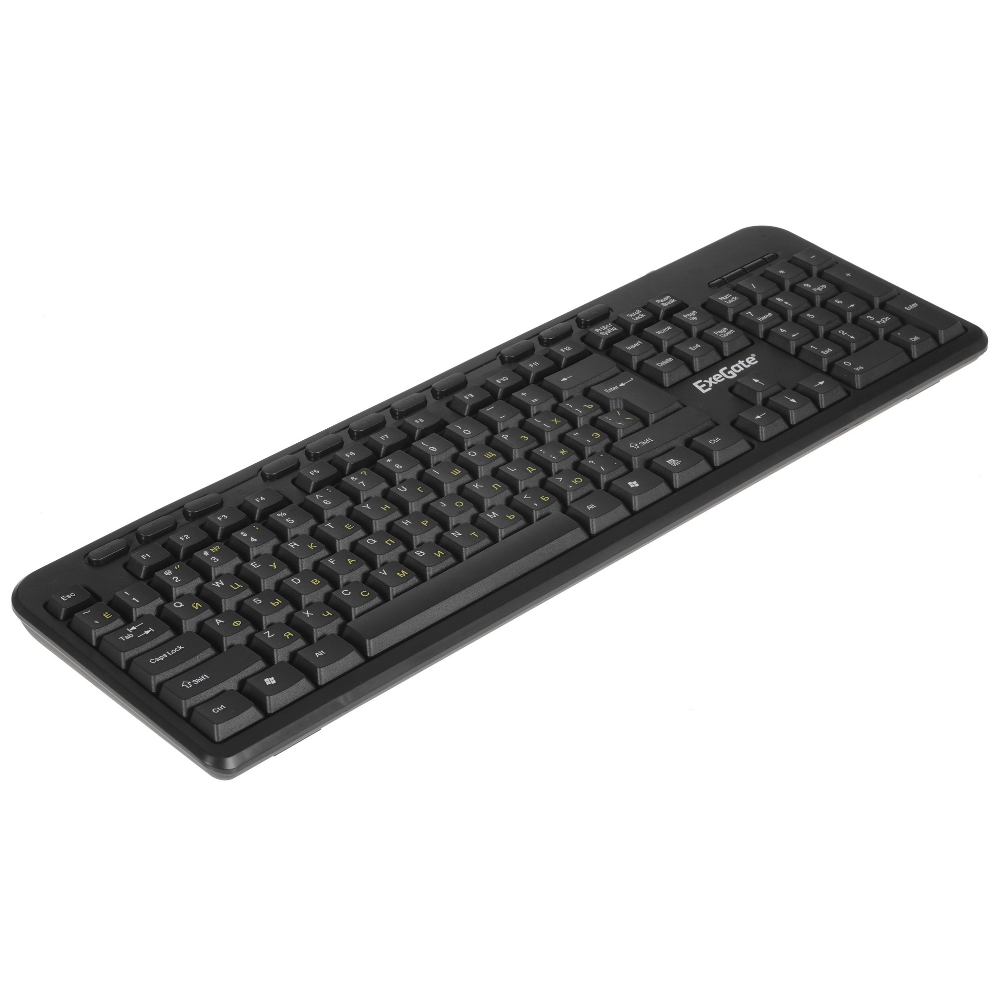 Клавиатура ExeGate Multimedia Professional Standard LY-500M (EX286177RUS) проводная, USB, черный