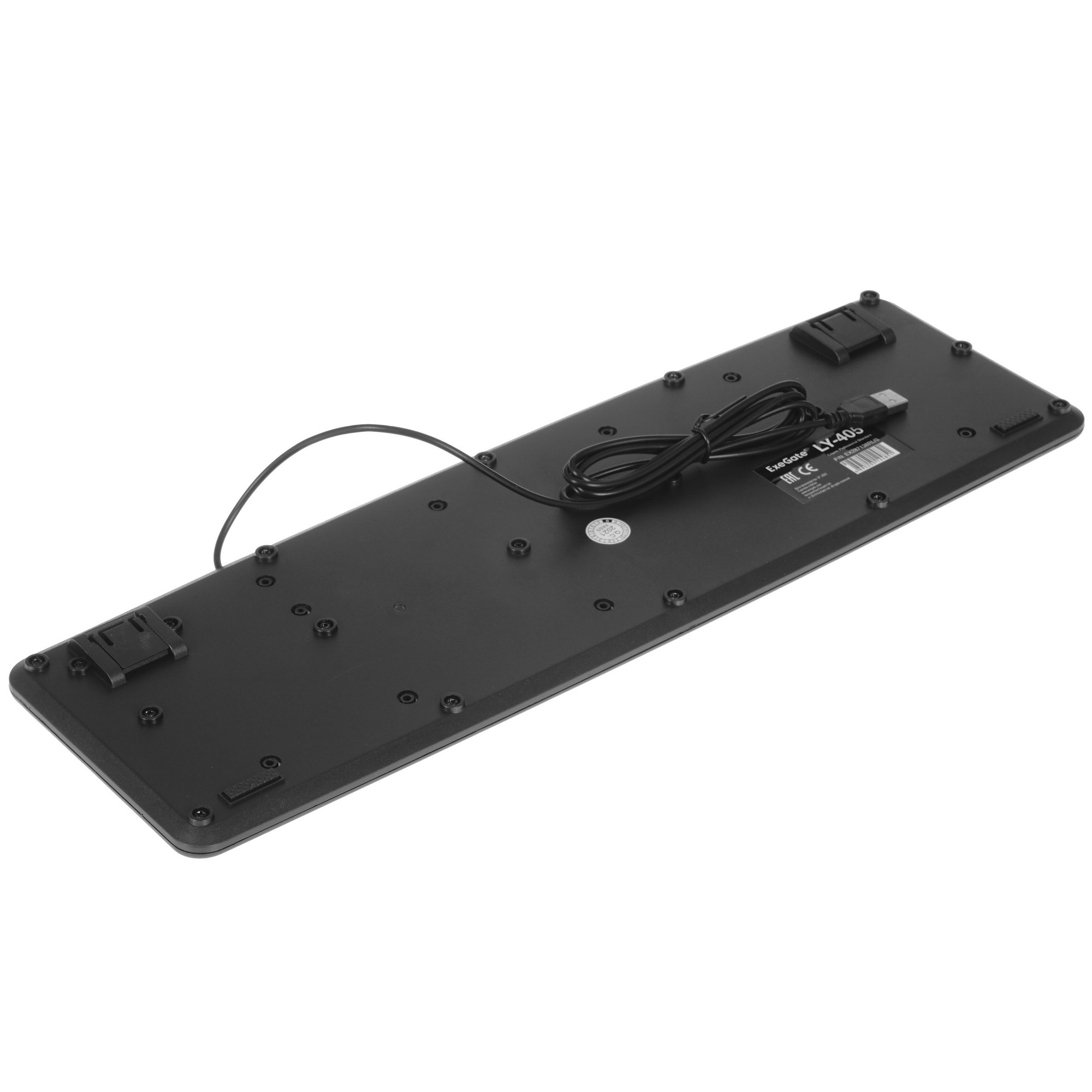 Клавиатура ExeGate Professional Standard LY-405 (EX287138RUS) проводная, USB, черный