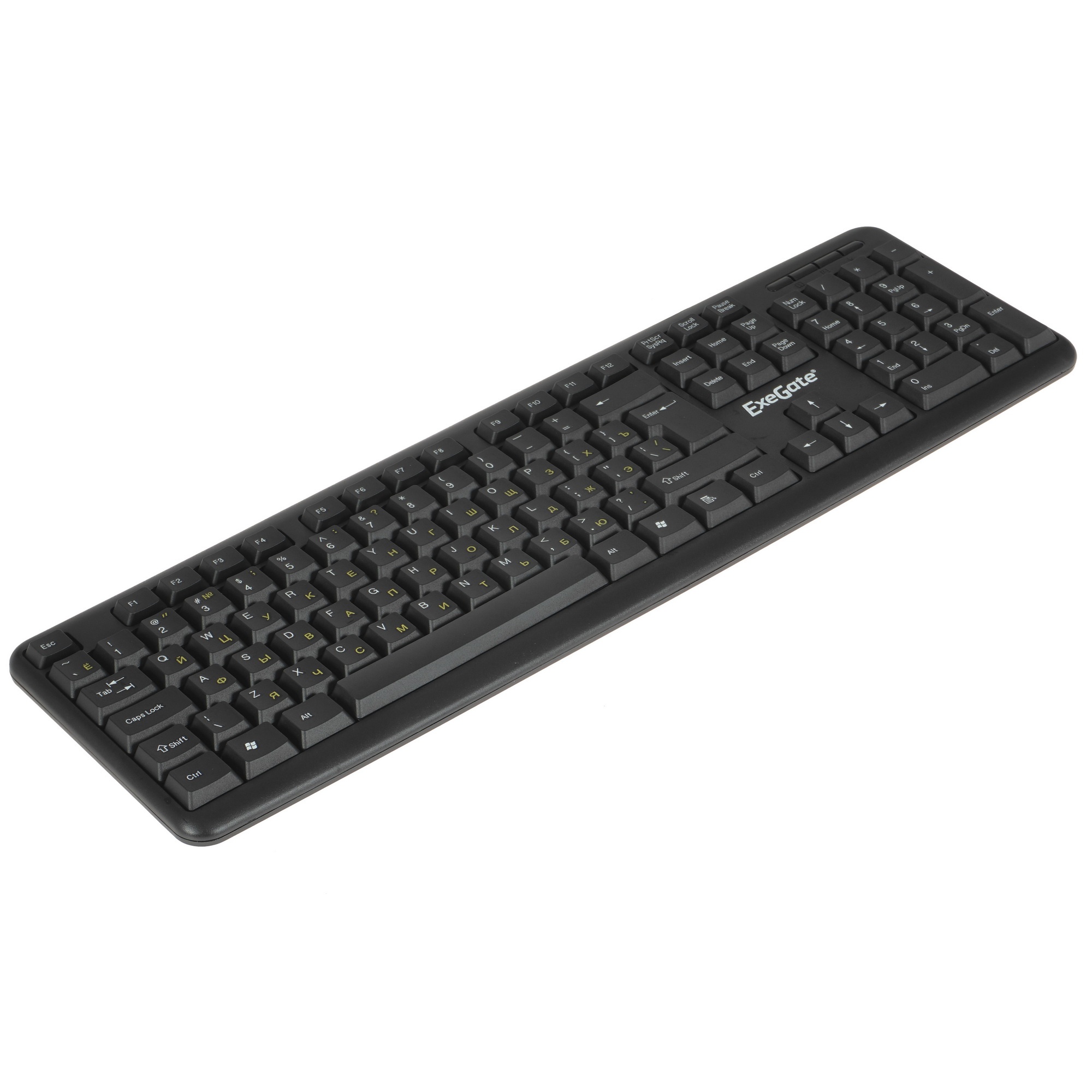 Клавиатура ExeGate Professional Standard LY-405 (EX287138RUS) проводная, USB, черный