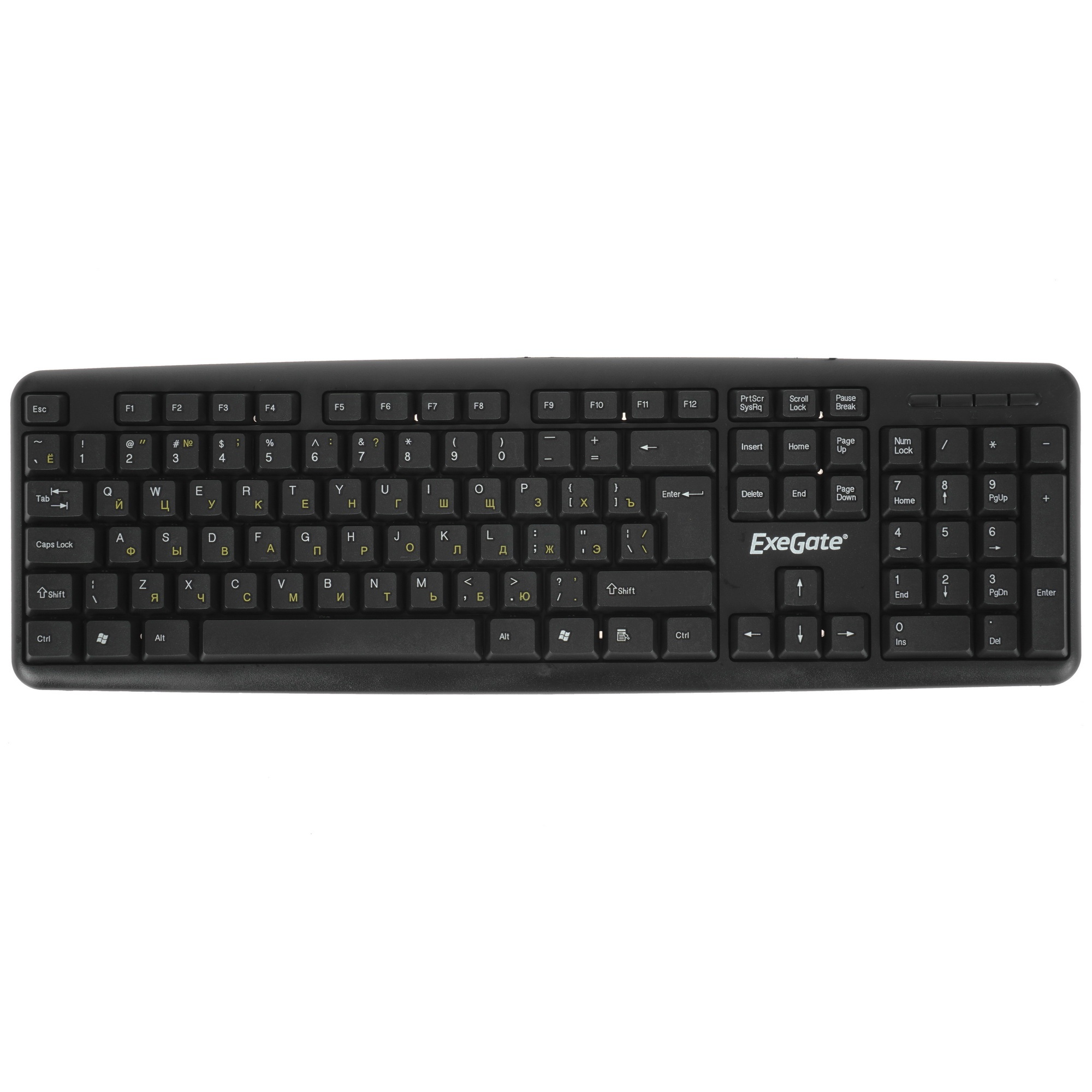 Клавиатура ExeGate Professional Standard LY-405 (EX287138RUS) проводная, USB, черный