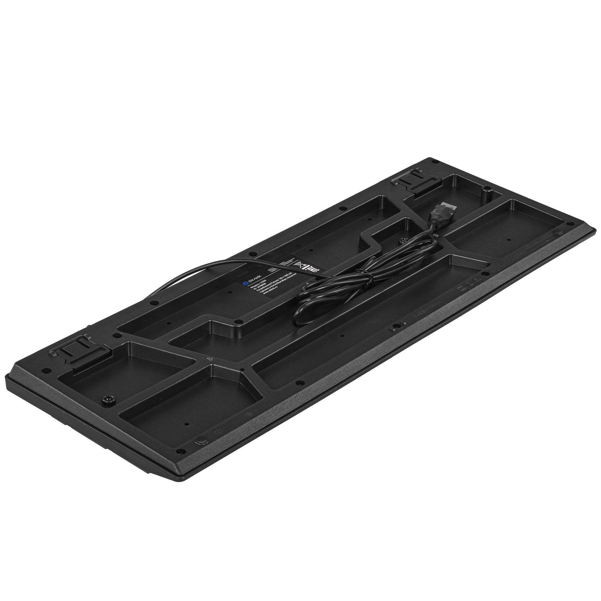 Клавиатура Oklick 115M проводная, USB, черный