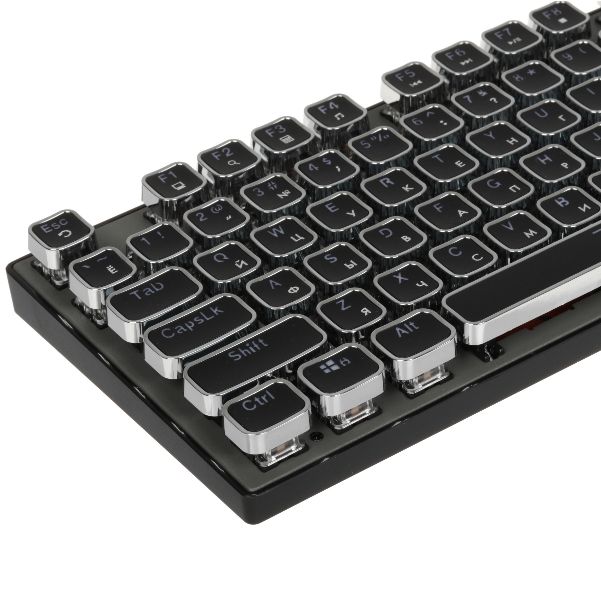 Клавиатура GMNG GG-KB815X (1913914) проводная, USB, черный + белый