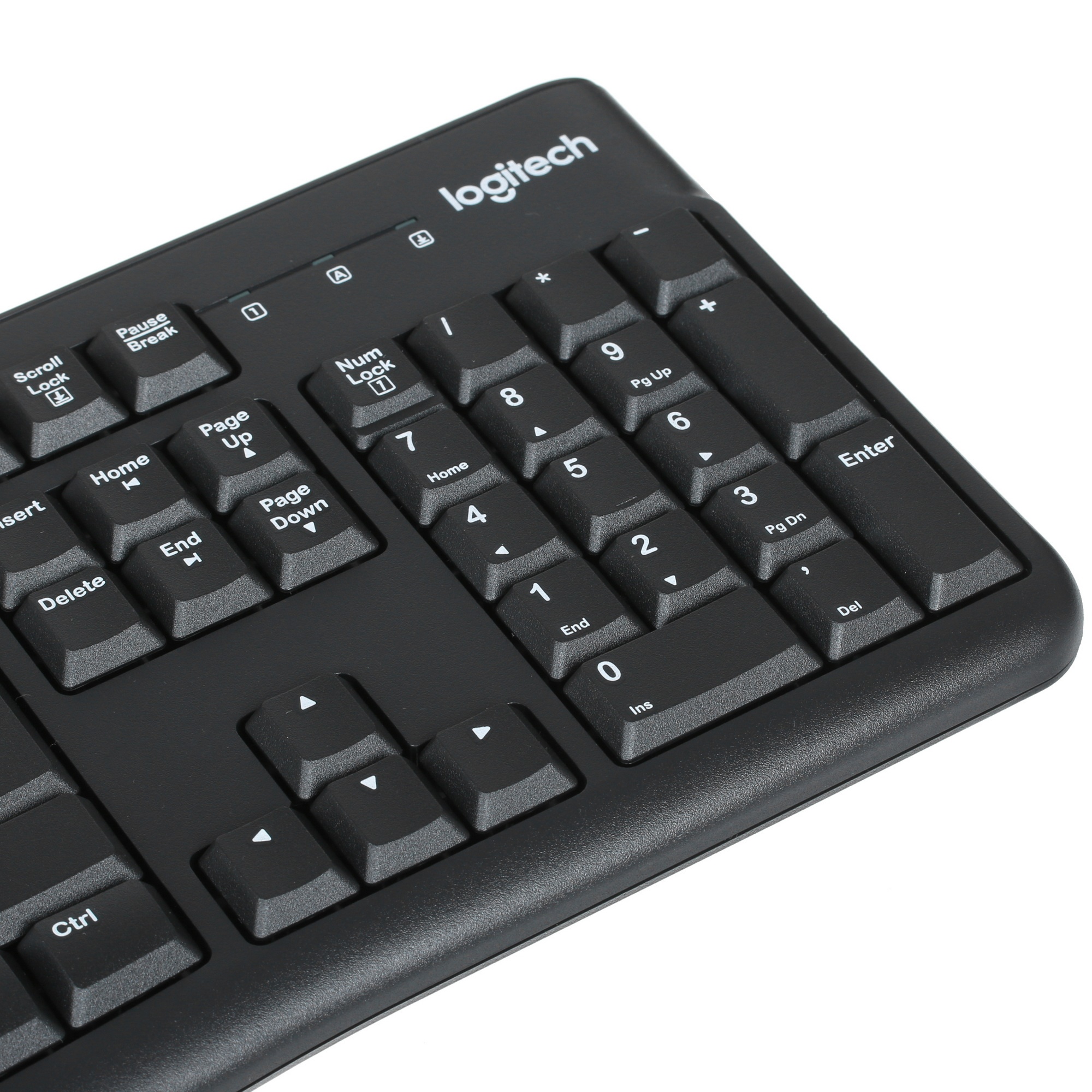 Клавиатура проводная Logitech K120 for business, USB Черный